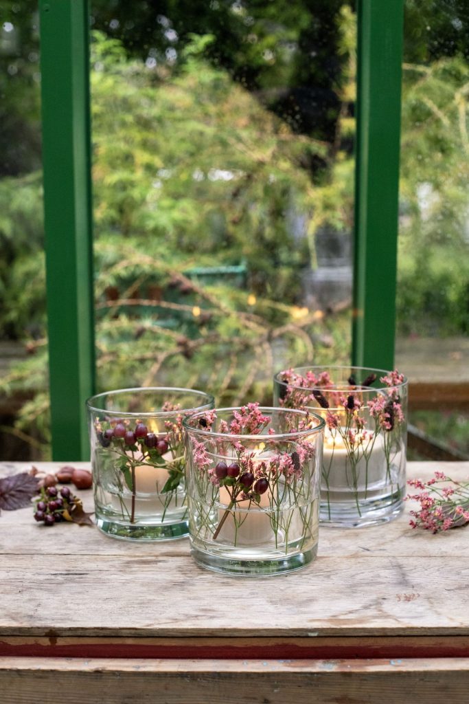 DIY: Blomstrende efterårslanterne